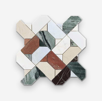 Isobel Tuscany Multicolor Mosaic