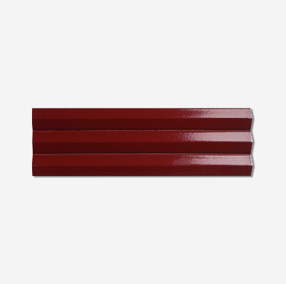 Ponto Ruby Red Fluted 5x16