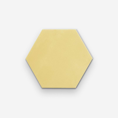 HexArt Yellow 8" Hexagon