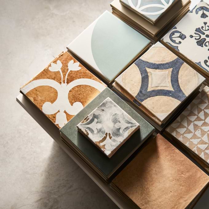 Encaustic & Cement Porcelain Tiles