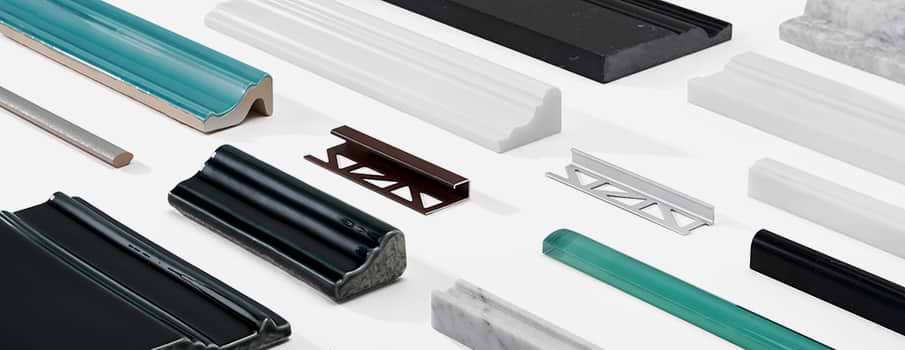 Pencil Tile Trims & Bullnoses