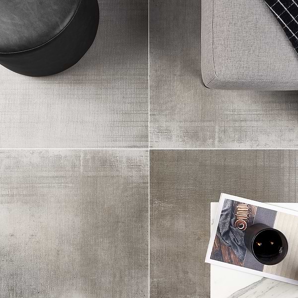 Ristretto Smoke Gray 24x24 Matte Porcelain Tile
