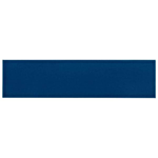 Colorplay Nautical Blue 4.5x18 Crackled Glossy Ceramic Tile