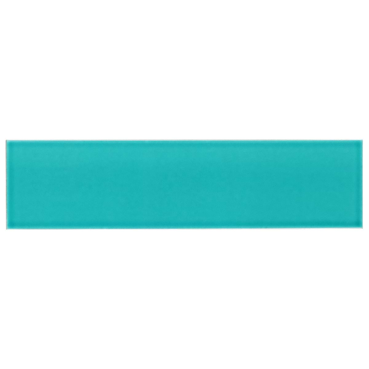 Colorplay Teal Green 4.5x18 Crackled Glossy Ceramic Tile