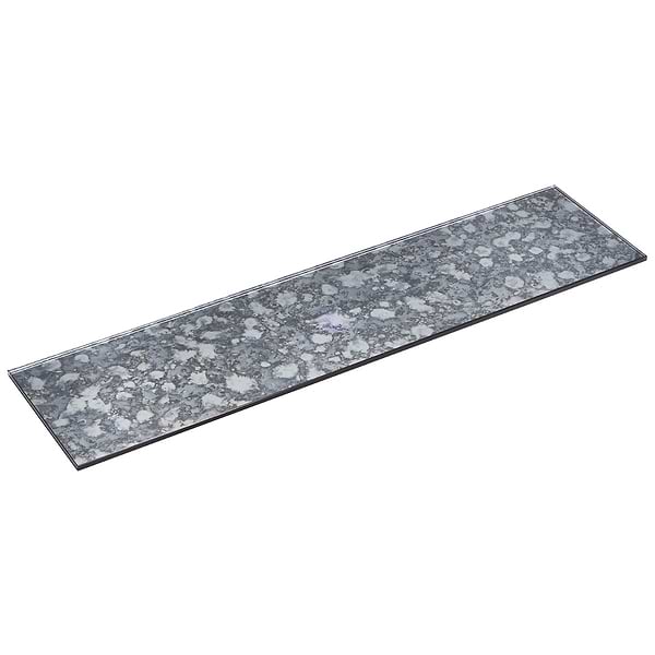 Marmont Iron Gray 4.5x18 Polished Antique Mirror Tile
