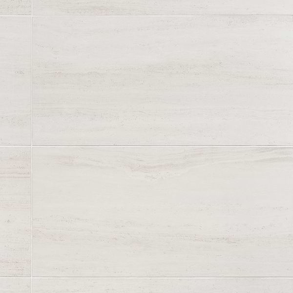 Nashville White 12x24 Travertine Look Matte Porcelain Tile