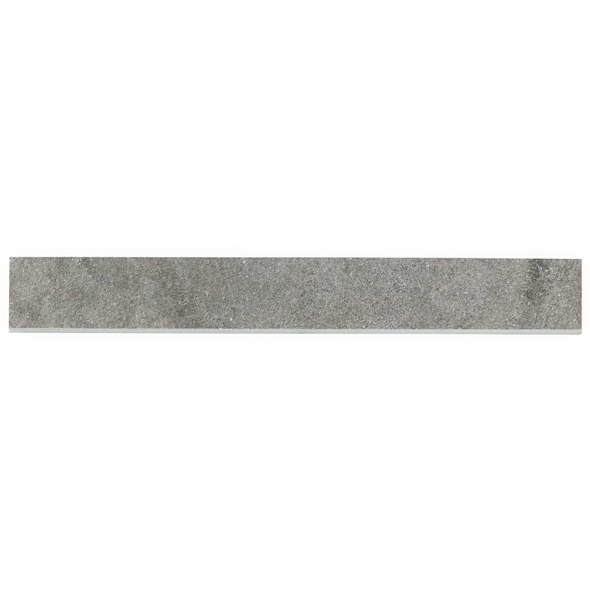 Acadia Slate Gray 3x24 Quartz Look Matte Porcelain Bullnose