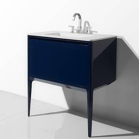 Luxe Collection 42" Navy Gloss Vanity