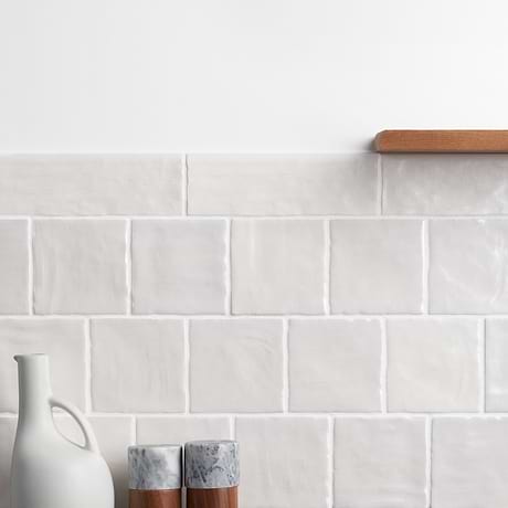 Montauk Gin 2x8 Mixed Finish Ceramic Bullnose
