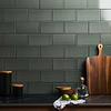 Seaside Ash Gray 4x8 Crackled Glossy Ceramic Tile; in Gray  Ceramic; for Backsplash, Bathroom Wall, Kitchen Wall, Shower Wall, Wall Tile; in Style Ideas Beach, Farmhouse, Mediterranean, Mid Century