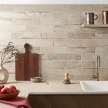 Seville Pergamo Beige 3x12 Travertine Look Matte Porcelain Tile
