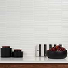 Sydney White 8x16 3D Mixed Finish Ceramic Tile; in White White Body Ceramic; for Backsplash, Bathroom Wall, Shower Wall, Wall Tile; in Style Ideas Contemporary, Modern, Transitional; released 2025; new, trends