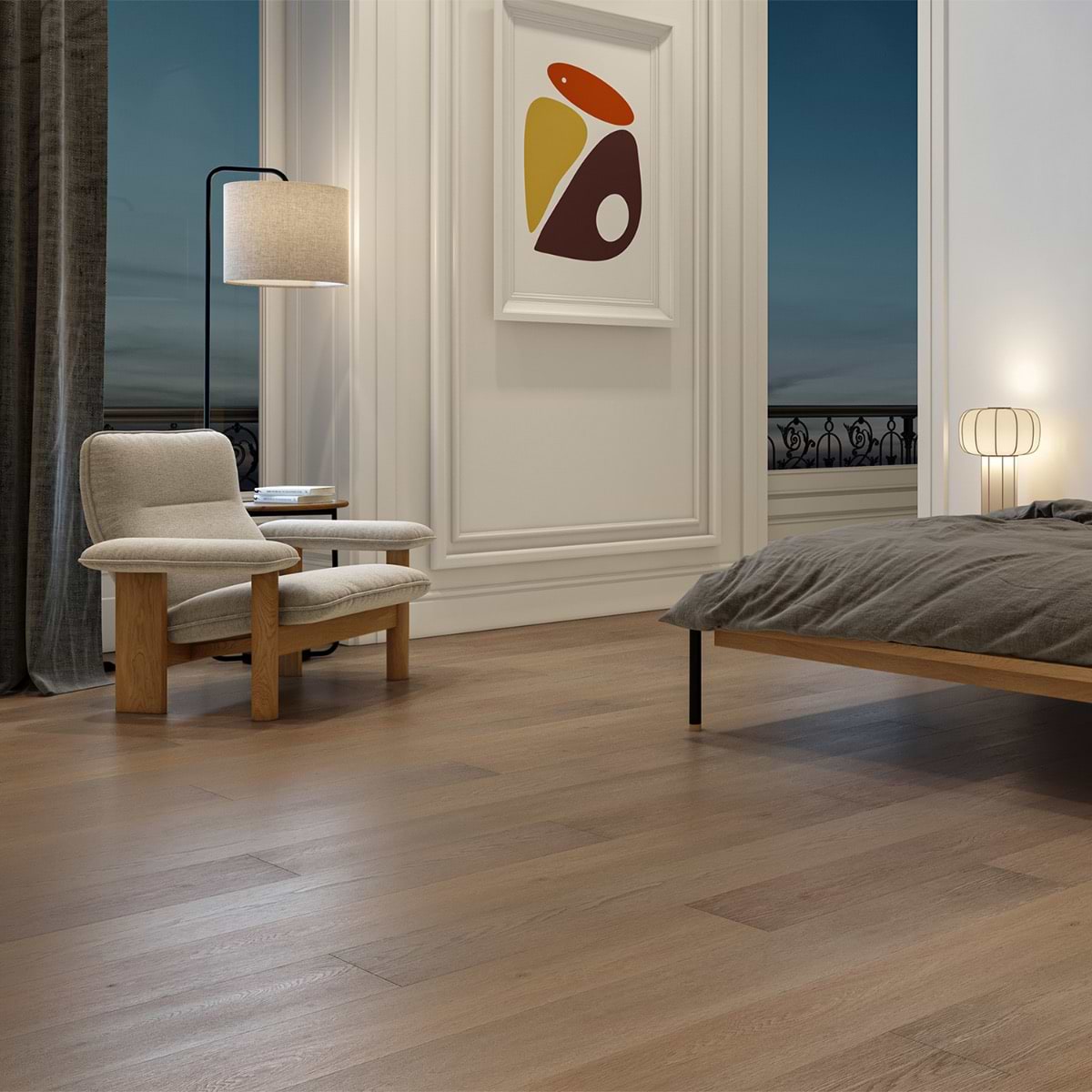 Shop Moxy XL Walnut Brown Rigid Core Click 9x72 Luxury Vinyl Tile