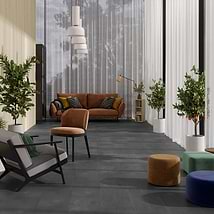 Bond LVT Venom Black 12x24 Rigid Core Click Luxury Vinyl Tile 