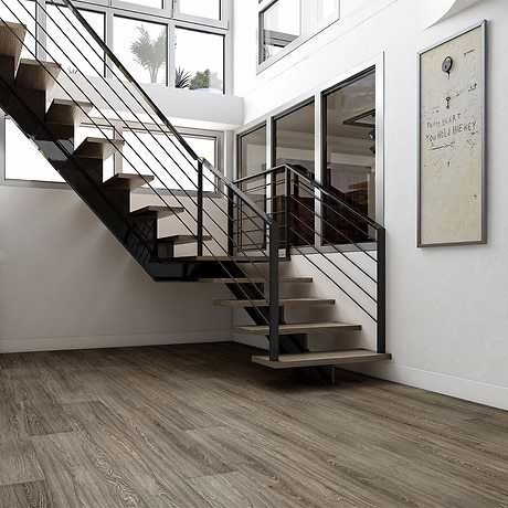 Moxy XL Graphite Gray Rigid Core Click 9x72 Luxury Vinyl Plank Flooring