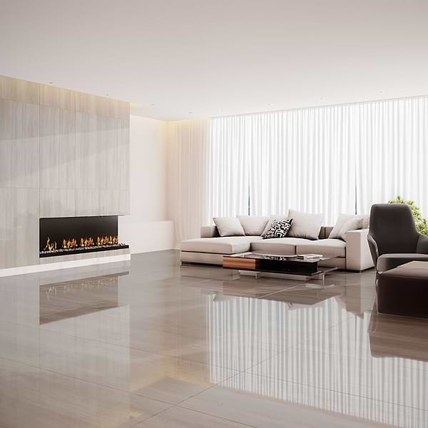 Nashville Beige 24x48 Travertine Look Polished Porcelain Tile