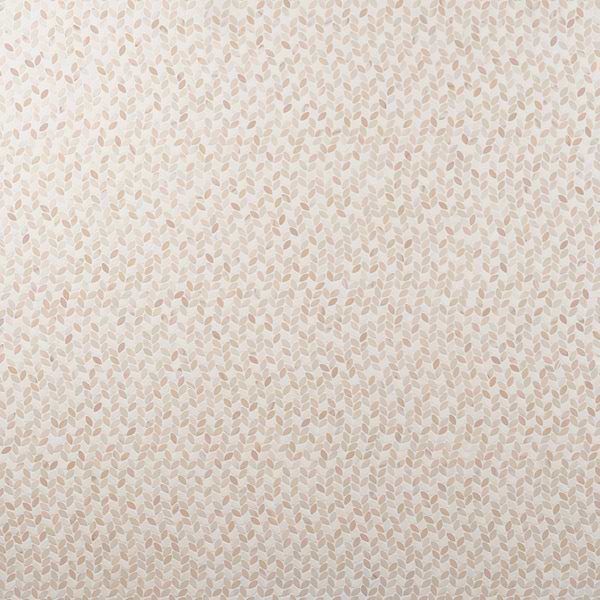 Dova Rose Tumbled Waterjet Marble Mosaic Tile in Pink, White, View 1