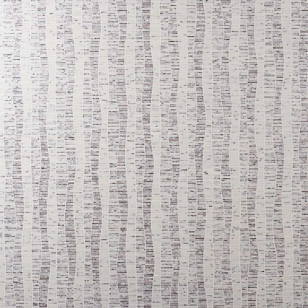 Ladera Lilac Honed Marble Wave Micro Mosaic Tile in White, Purple, View 1