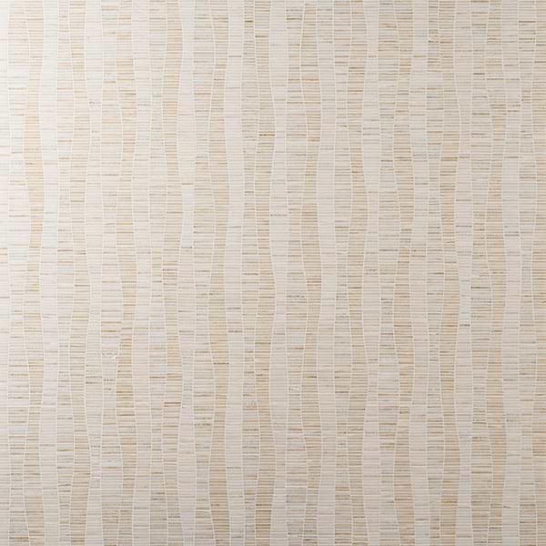 Ladera Vanilla Onyx Honed Marble Wave Micro Mosaic Tile in Beige & Cream, View 1