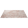 Moonrise Rosa Norvegia Pink Polished Marble Waterjet Mosaic Tile