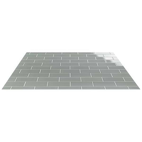Seaside Steel Blue 4x8 Crackled Glossy Ceramic Tile