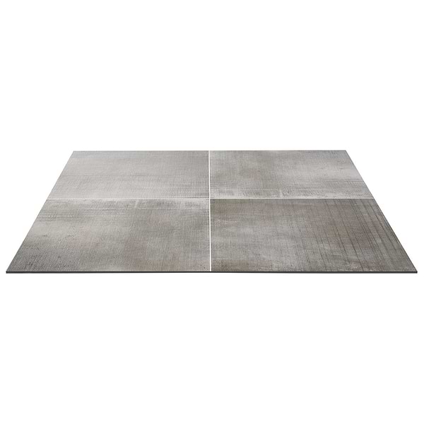 Ristretto Smoke Gray 24x24 Matte Porcelain Tile