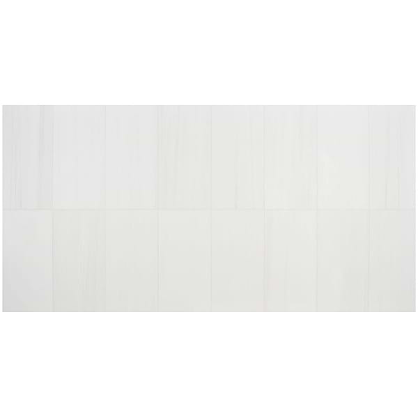 Bianco Dolomite White 12x24 Premium Honed Marble Tile