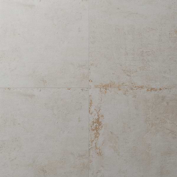 Portrait Ivory Beige 24x24 Matte Porcelain Tile in White, View 1