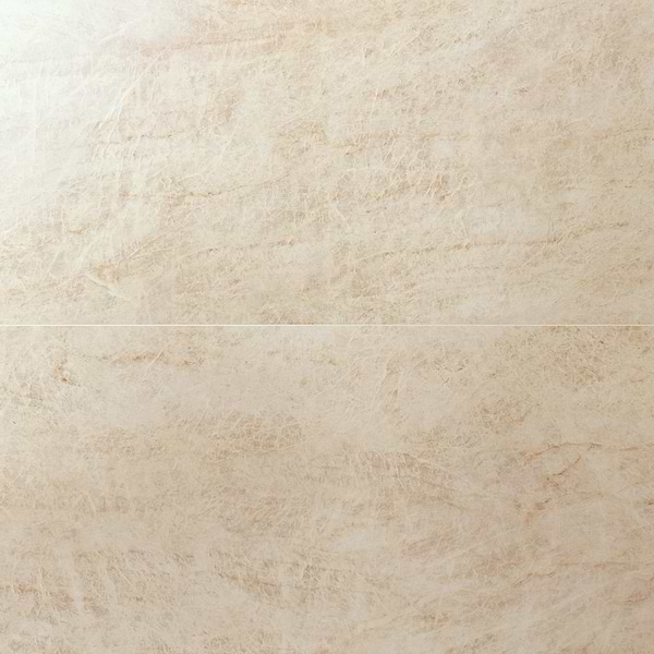 Grand Taj Mahal Champagne Beige 24x48 Stone Look Polished Porcelain Tile in Beige, View 1