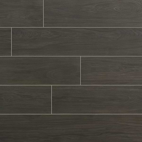 Millie Espresso Brown 10x60 XL Wood Look Matte Porcelain Tile in Brown, View 1