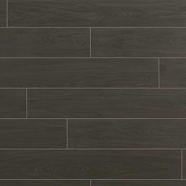 Millie Espresso Brown 8x48 Wood Look Matte Porcelain Tile in Brown, View 1