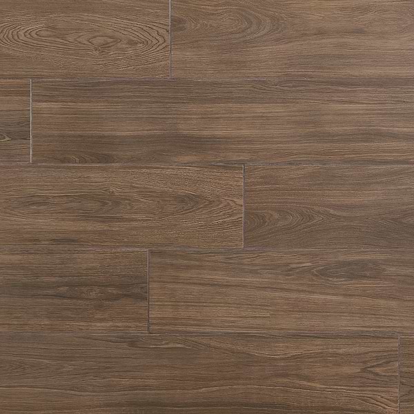 Millie Spice Brown 10x60 XL Wood Look Matte Porcelain Tile in Brown, View 1