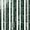 Elizabeth Sutton Arc Stripes Forest Green 12x12 Honed Marble and Terrazzo Mosaic Tile