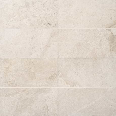 Cream Misto Beige 12x24 Honed Marble Tile