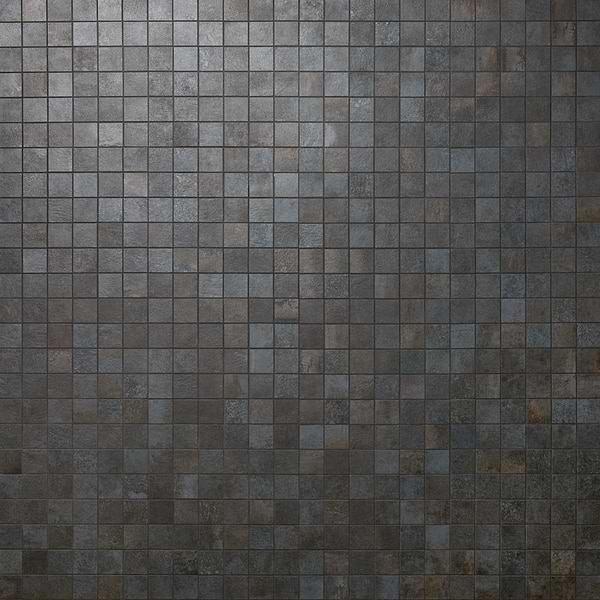 Flatiron 2.0 Black 2x2 Matte Porcelain Mosaic Tile by Angela Harris in Black, View 1