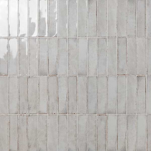 Castle Hazy Trail Gray 3x12 Polished Ceramic Subway Tile in Gray, View 1