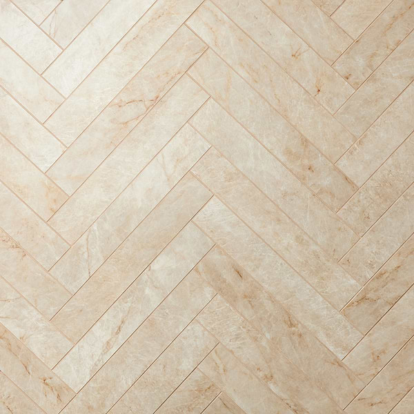 Grand Taj Mahal Champagne Beige 4x24 Stone Look Matte Porcelain Tile in Beige, View 1