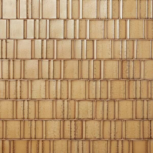 Kinro Golden Brown 6x6 Metallic Look Matte Porcelain Tile in Golden Brown, View 1
