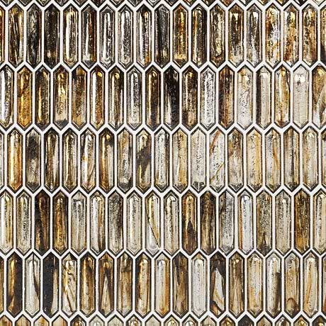 Komorebi Golden Honey Glass Tile 