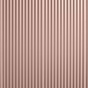 Mod Blush Pink 12x36 3D Fluted Matte Ceramic Tile 