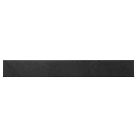 Fordham Nero Black 3x24 Matte Porcelain Bullnose