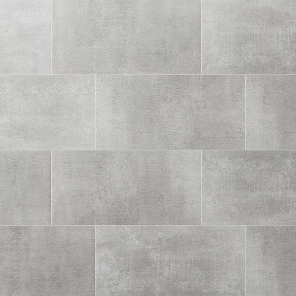 Basic Cement Grigio Gray 12X24 Matte Porcelain Tile in Grigio Gray, View 1