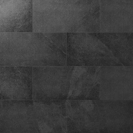 Fordham Nero Black 12x24 Matte Porcelain Tile