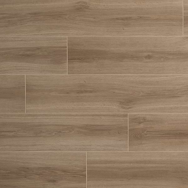 Marsai Golden Oak 10x60 Wood Look Matte Porcelain Tile in Brown, View 1