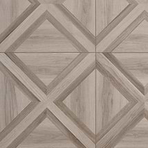 Marsai Modern Parquet Weathered and Medium Oak 32x32 Wood Look Matte Porcelain Tile