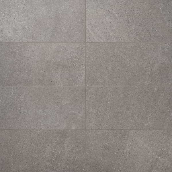 Rushmore Rock Gray 12x24 Matte Porcelain Tile in Gray, View 1