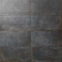 Angela Harris Flatiron 2.0 Black 12x24 Matte Porcelain Tile