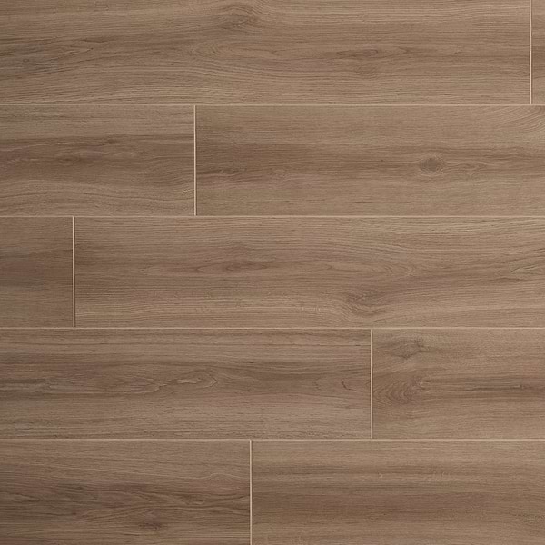 Marsai Natural Oak 10x60 Wood Look Matte Porcelain Tile in Brown, View 1