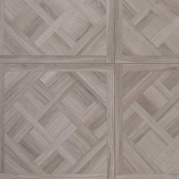 Marsai Traditional Parquet Weathered Oak 32x32 Wood Look Matte Porcelain Tile in Brown, View 1