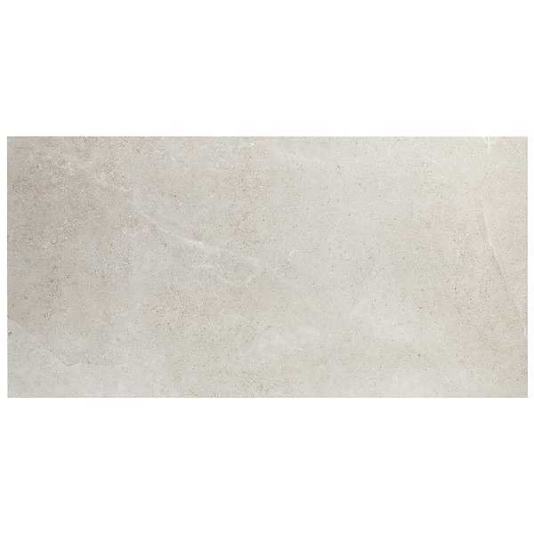 New Rock Fumo Light Gray 24x48 Limestone Look Matte Porcelain Tile